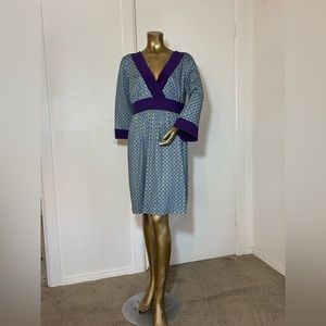 EUC V-neck dress size XL